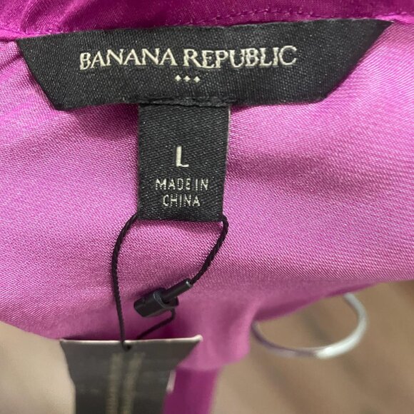 Banana Republic Chic Magenta Halter Swing Dress - Picture 5 of 5
